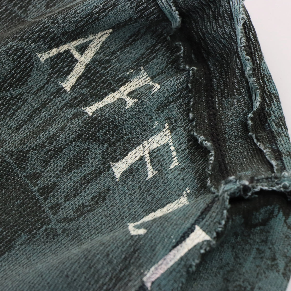 Vintage AFFLICTION Y2K Reversible Distressed Grunge Cross Blue Long Sleeve T-Shirt (XXL)