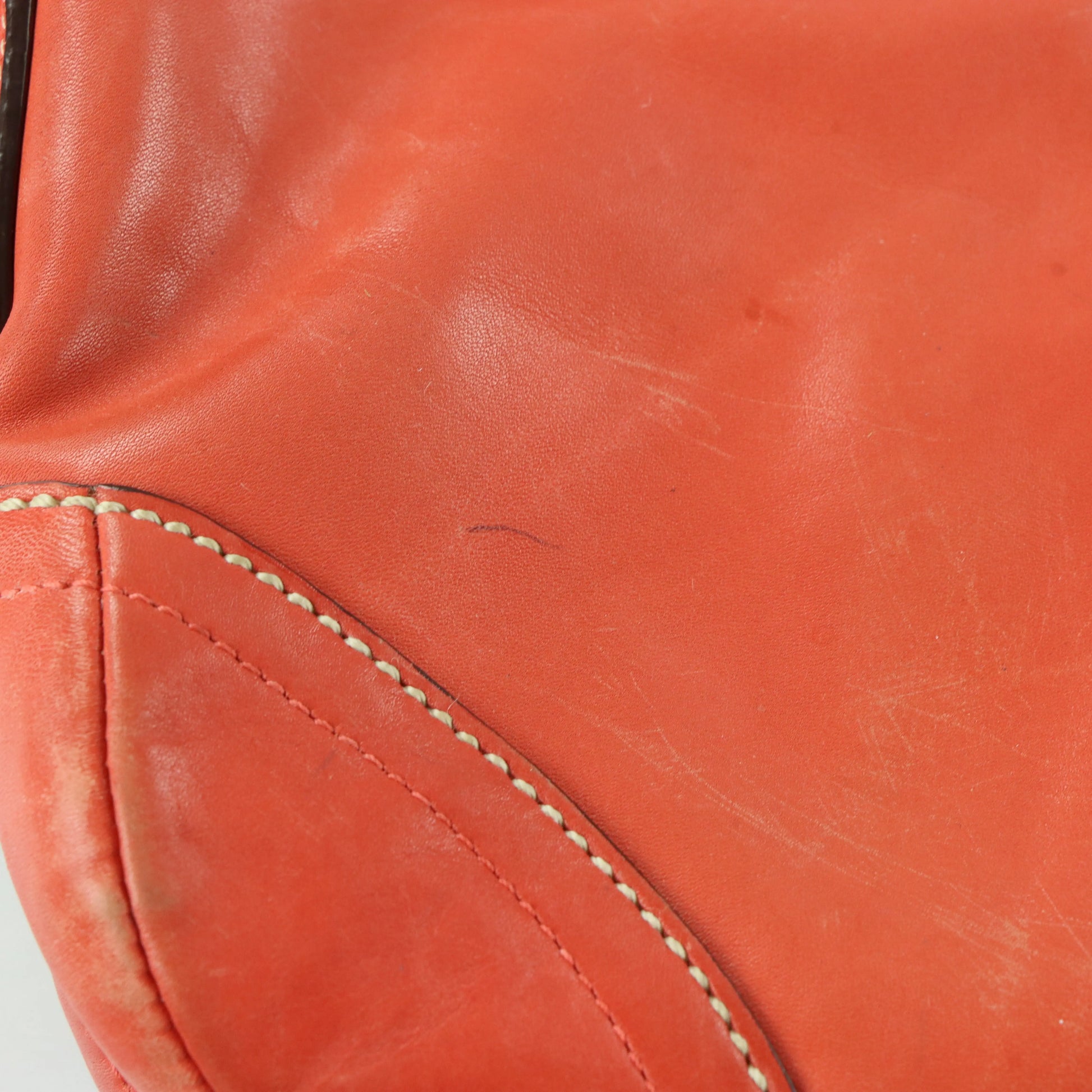 COACH Coral Leather Adjustable Buckle Strap Z14700 Handbag - Vintage Sole Melbourne