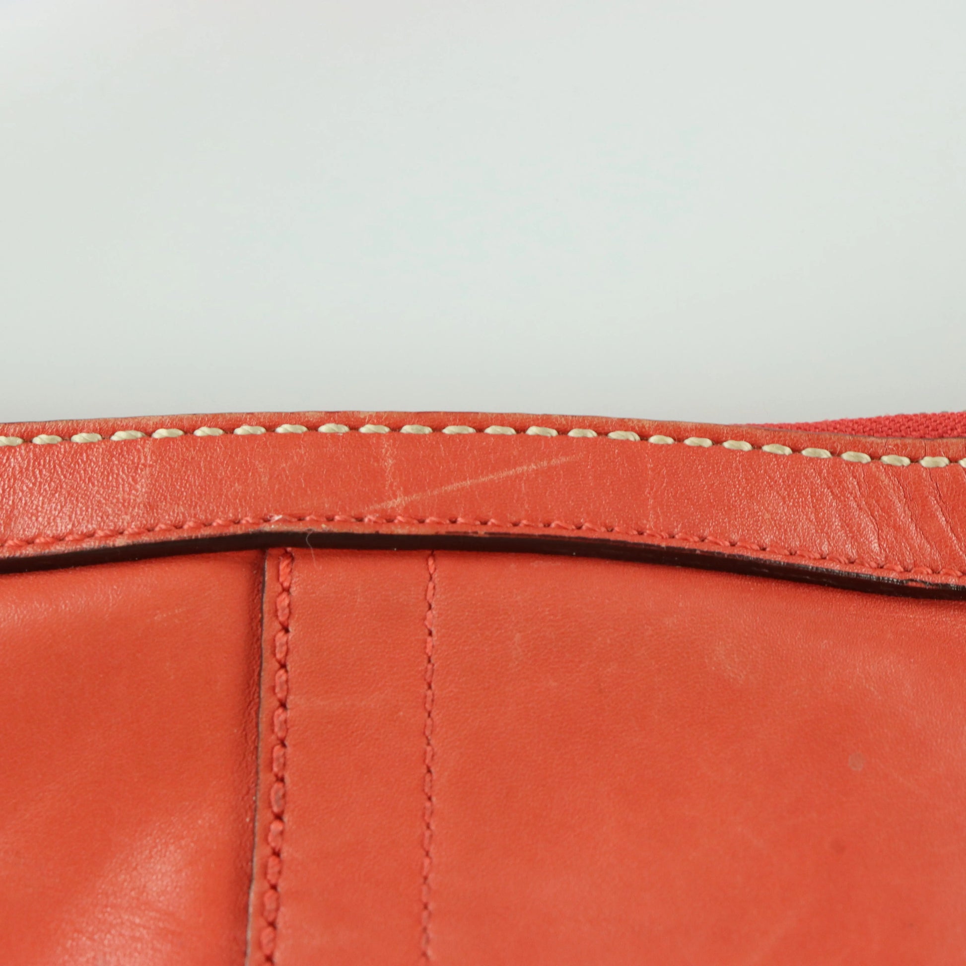 COACH Coral Leather Adjustable Buckle Strap Z14700 Handbag - Vintage Sole Melbourne