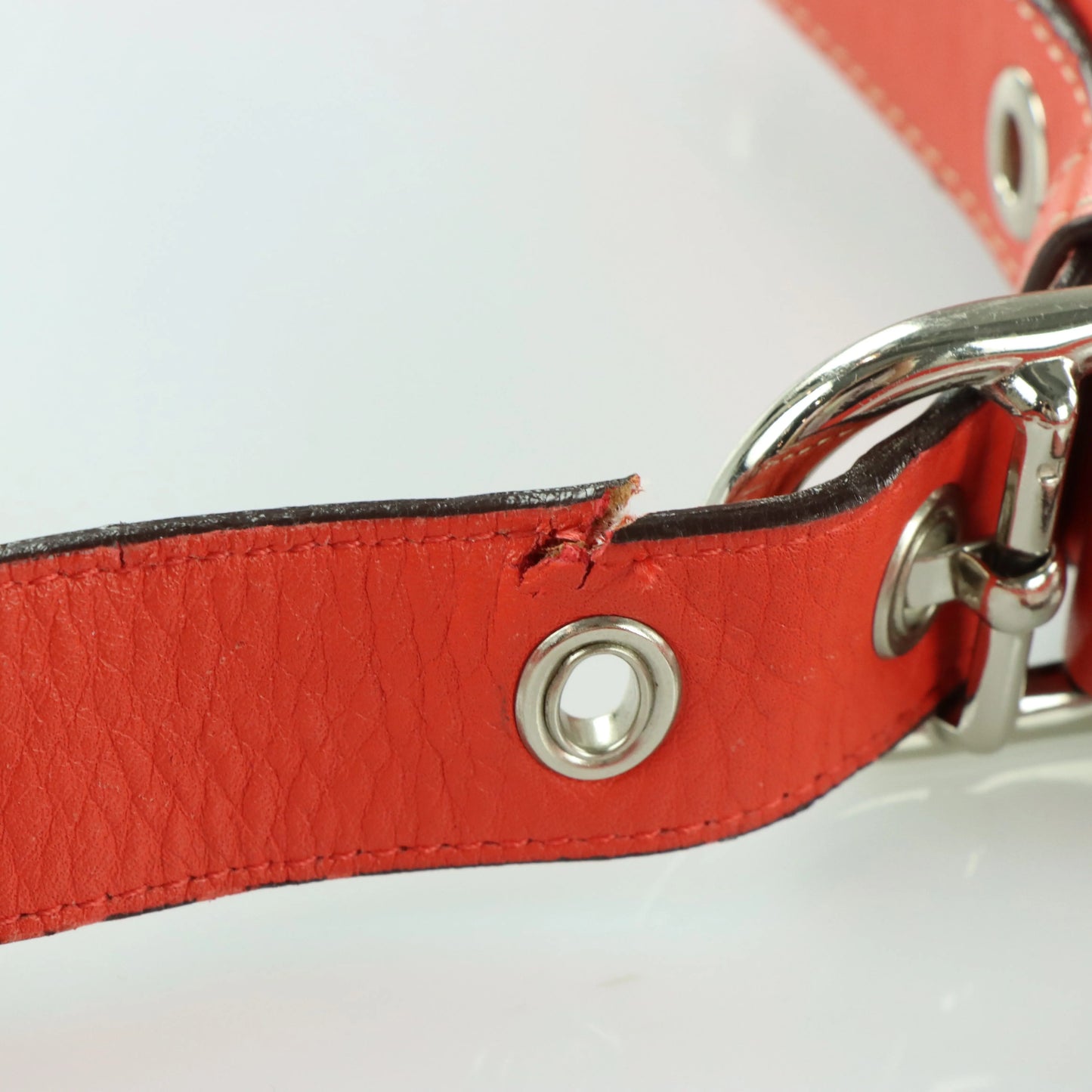 COACH Coral Leather Adjustable Buckle Strap Z14700 Handbag - Vintage Sole Melbourne