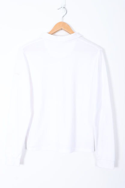 BURBERRY GOLF Long Sleeve Polo Shirt (Women's L)