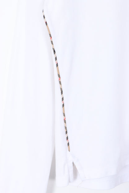 BURBERRY GOLF Long Sleeve Polo Shirt (Women's L)