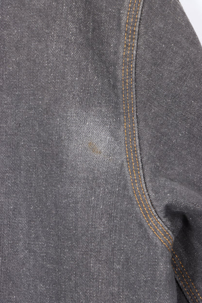Vintage RALPH LAUREN POLO JEANS CO Denim Front Zip Jacket (XXL)