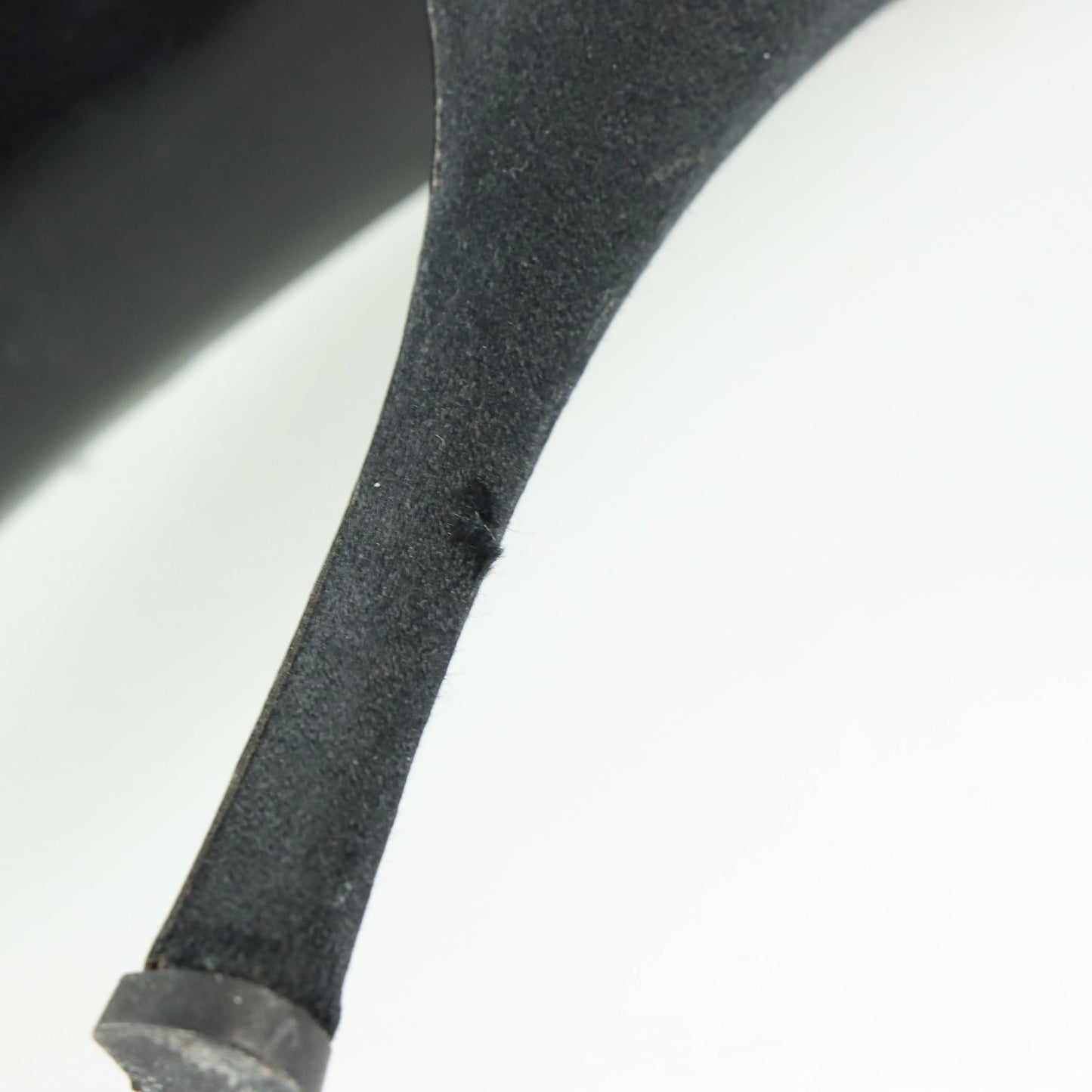 GUCCI Crystal Embellished Black Satin Italy Made Sandal Heels (7B) - Vintage Sole Melbourne