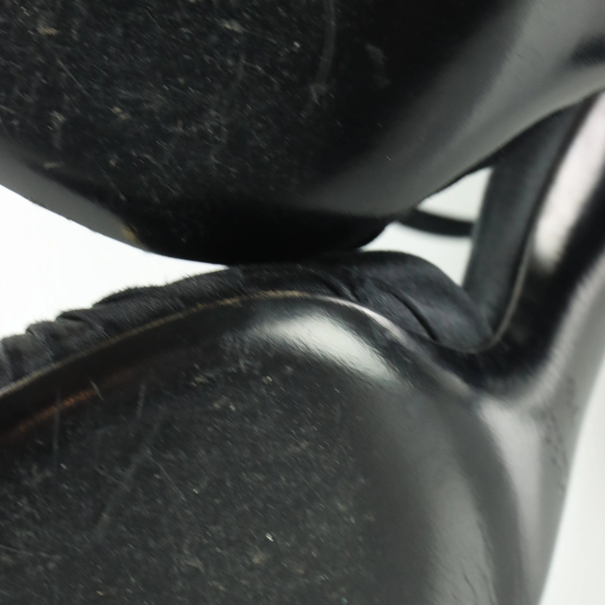 GUCCI Crystal Embellished Black Satin Italy Made Sandal Heels (7B) - Vintage Sole Melbourne