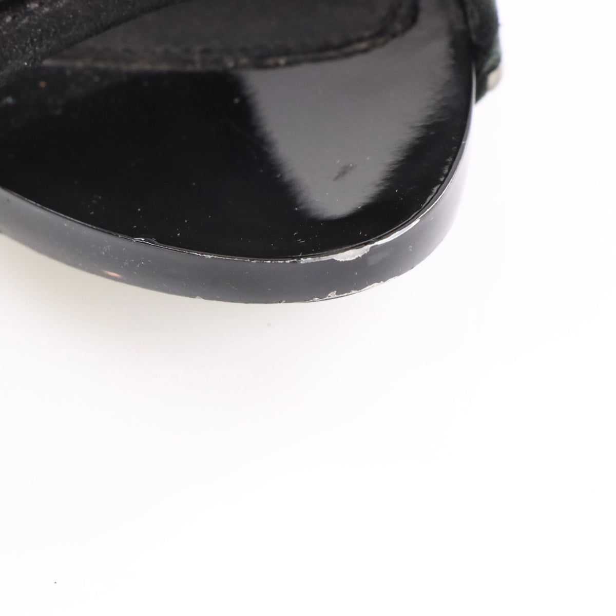 Vintage DIOR Suede Strap Logo Buckle Italian Made Mules (38.5)