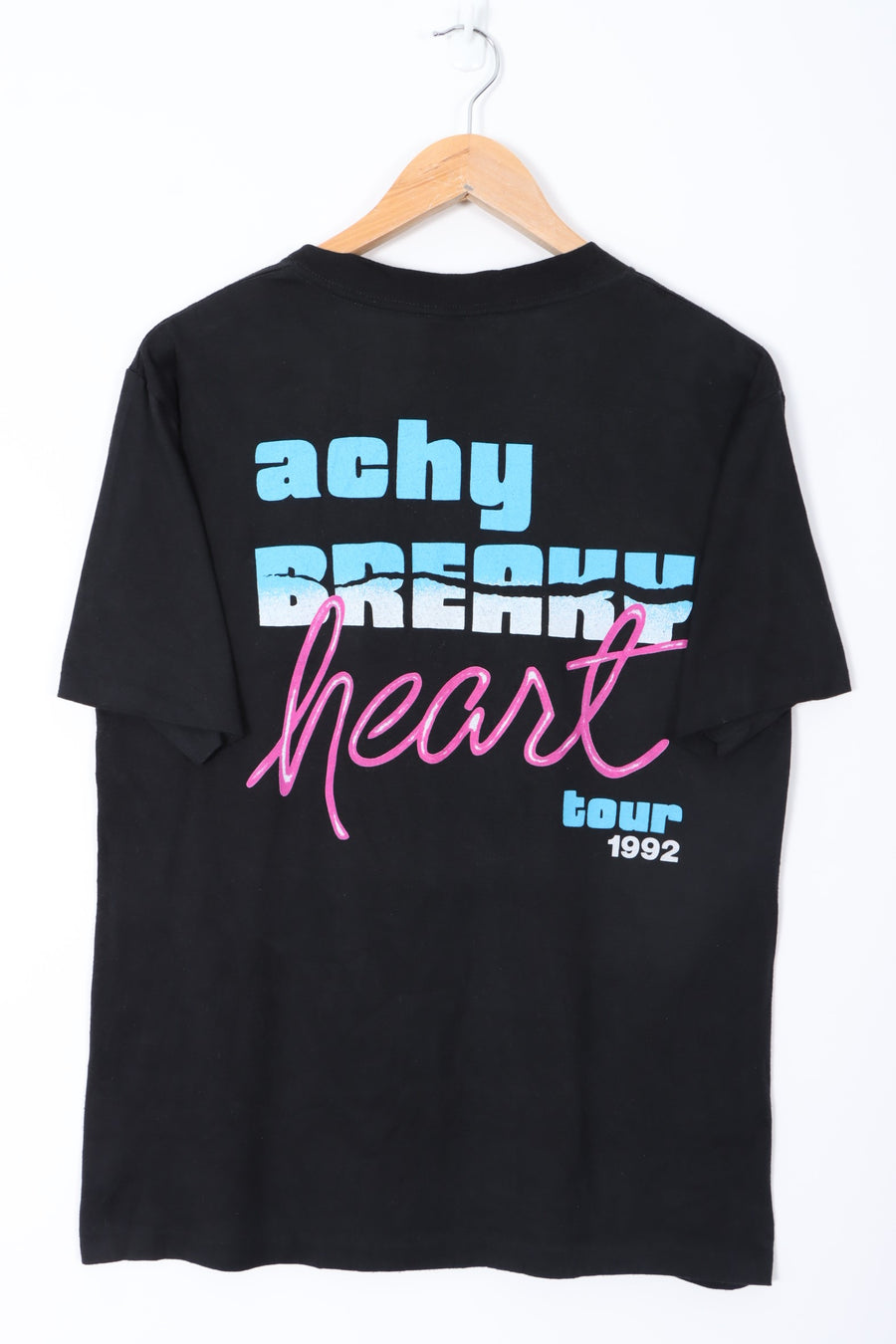 Billy Ray Cyrus 1992 'Achy Breaky Heart' Tour Single Stitch T-Shirt USA Made (M-L)