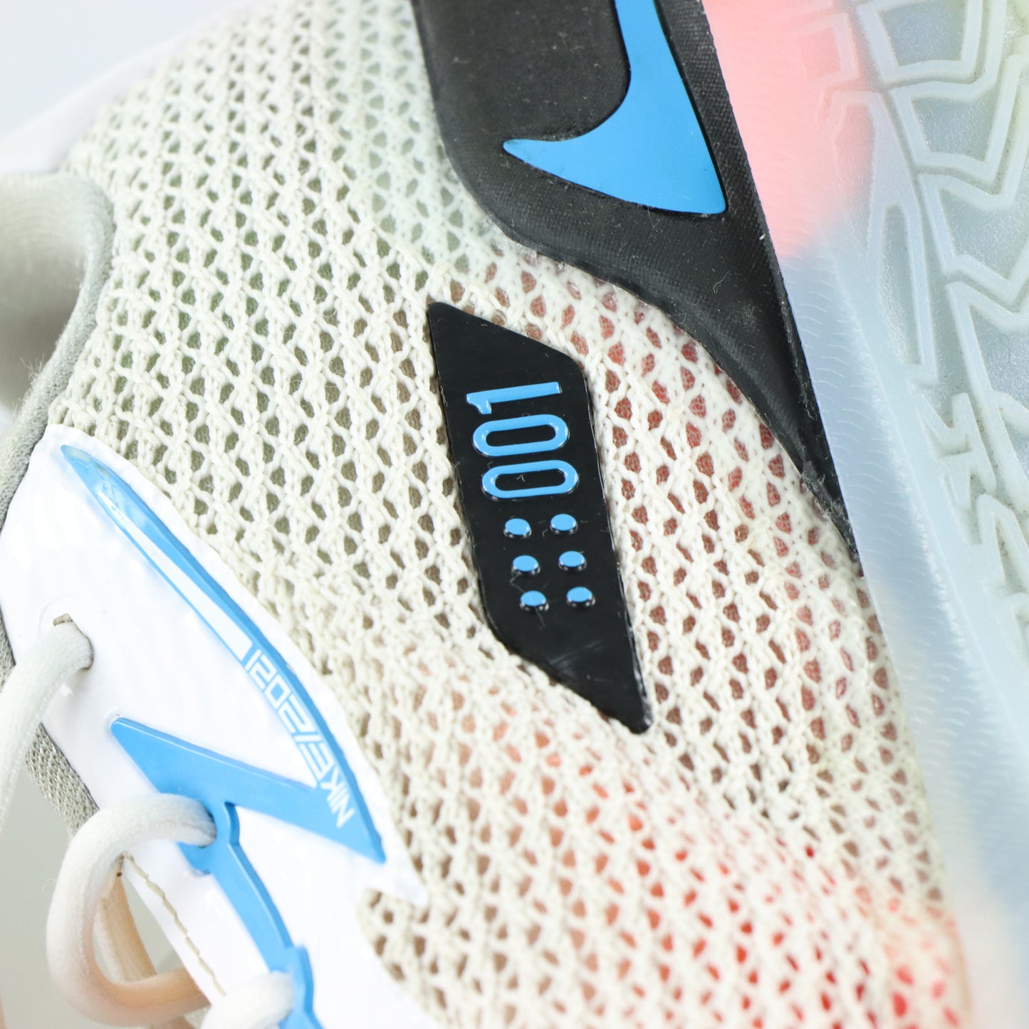 NIKE Air Zoom GT 'White Laser Blue' Sneakers (Men's 12)