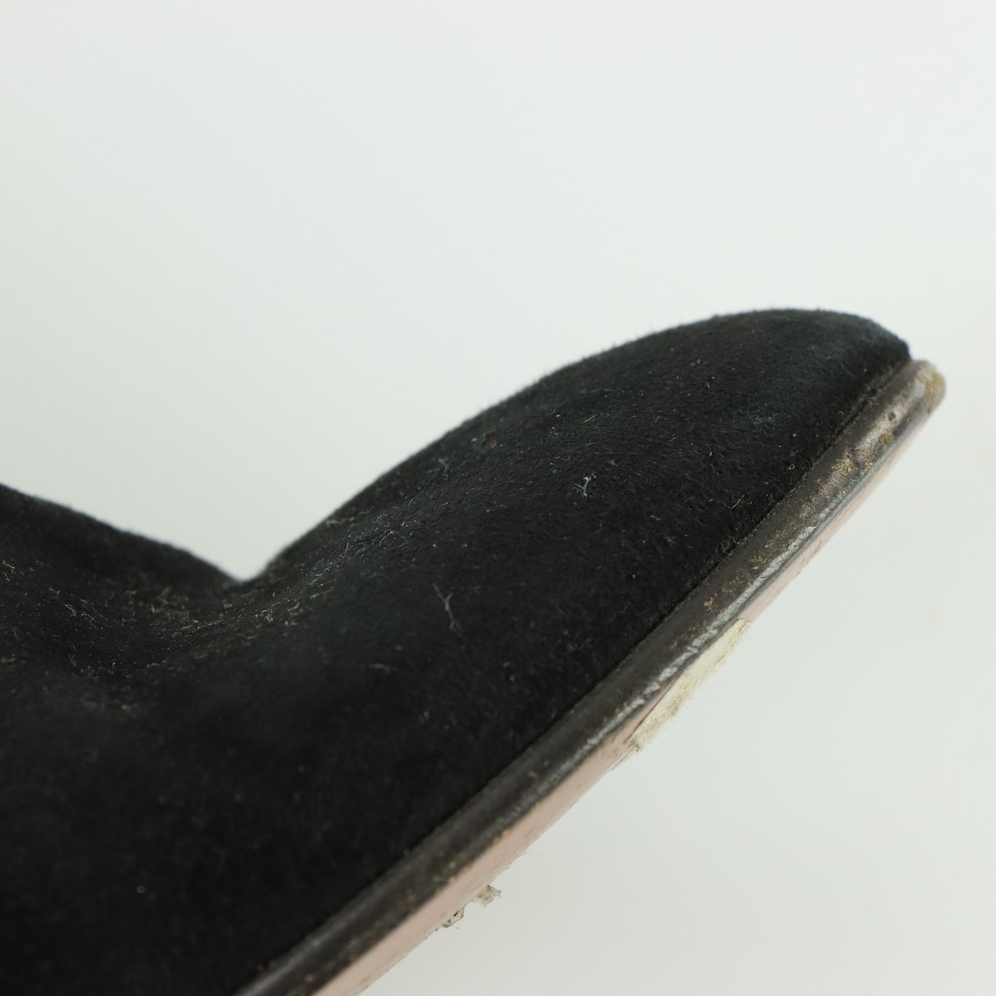 CHLOE Suede Black Heeled Italy Made Calf Boots (36.5)