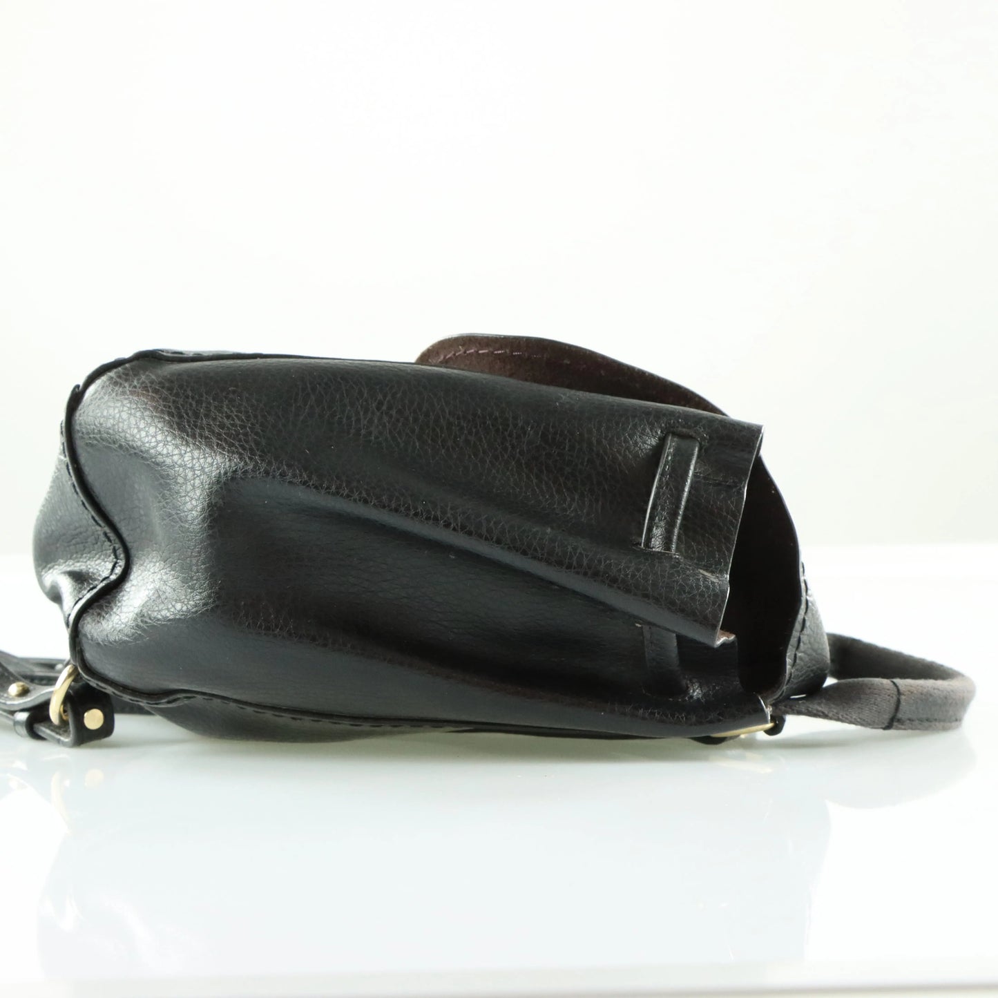 COACH 'Derby' F59819 Black Pebbled Mini Drawstring Backpack - Vintage Sole Melbourne