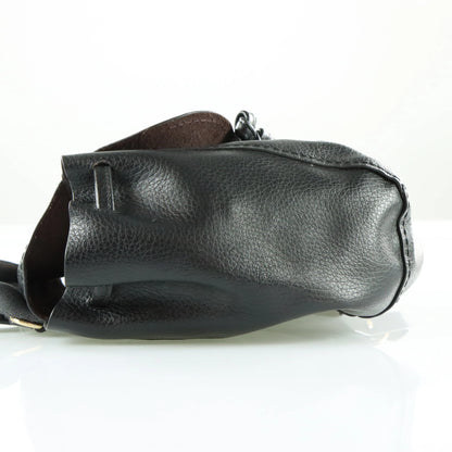 COACH 'Derby' F59819 Black Pebbled Mini Drawstring Backpack - Vintage Sole Melbourne