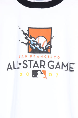 San Francisco NBA Baseball All Star Game LEE Ringer Tee (XL)