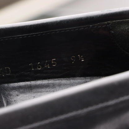 PRADA Sport Slip On Black Leather Loafers (Men's 9.5) - Vintage Sole Melbourne