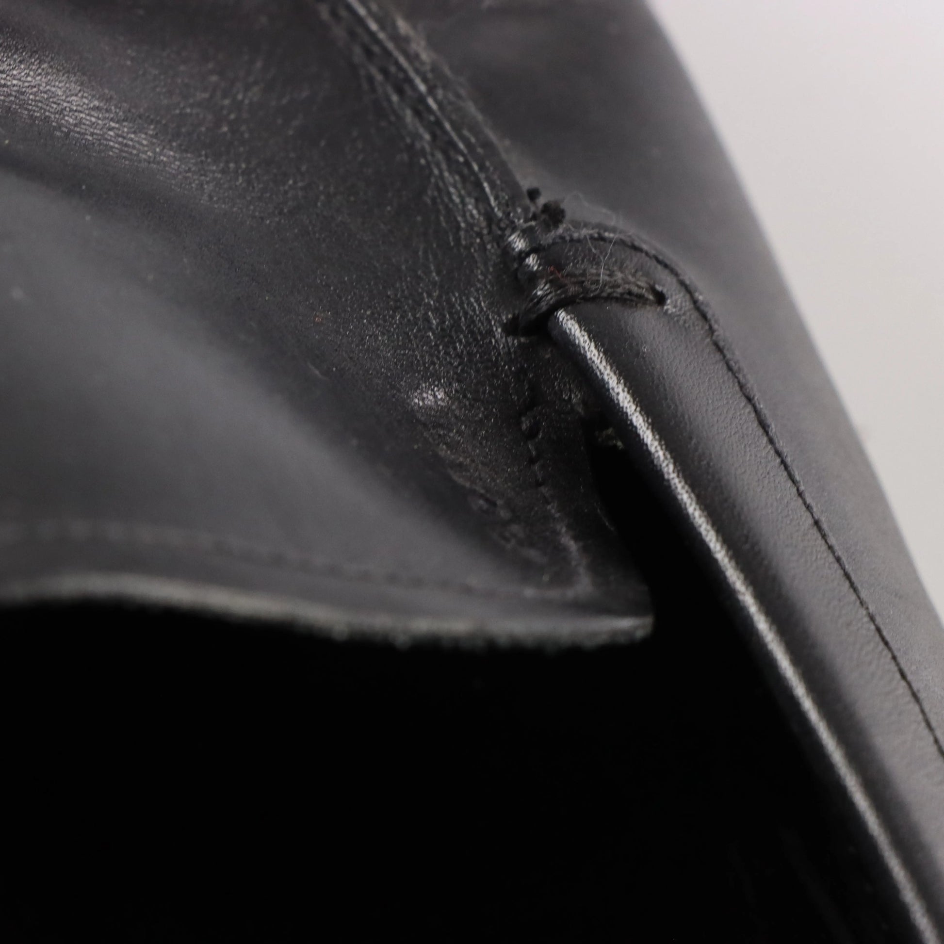 PRADA Sport Slip On Black Leather Loafers (Men's 9.5) - Vintage Sole Melbourne