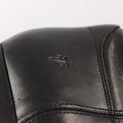 FRYE 'Melissa' Button Tall Black Leather Riding Boots (Women's 7.5) - Vintage Sole Melbourne