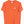 NIKE Swoosh Logo Orange Crewneck T-Shirt (S)