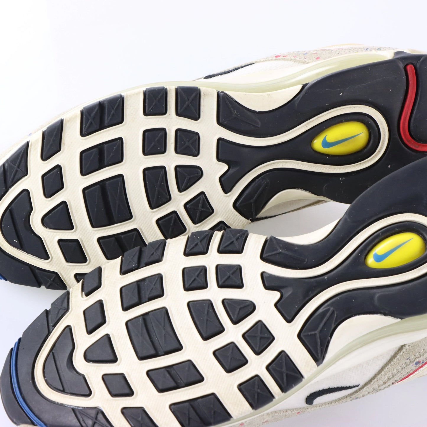 NIKE Air Max 97 Paint Splatter Swoosh Sneakers (11.5) - Vintage Sole Melbourne
