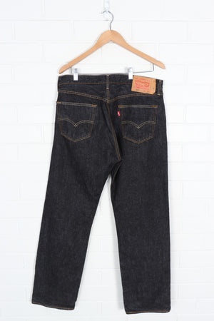 LEVI'S 501 Dark Wash Baggy  Jeans Mexico Made (36 x 32)