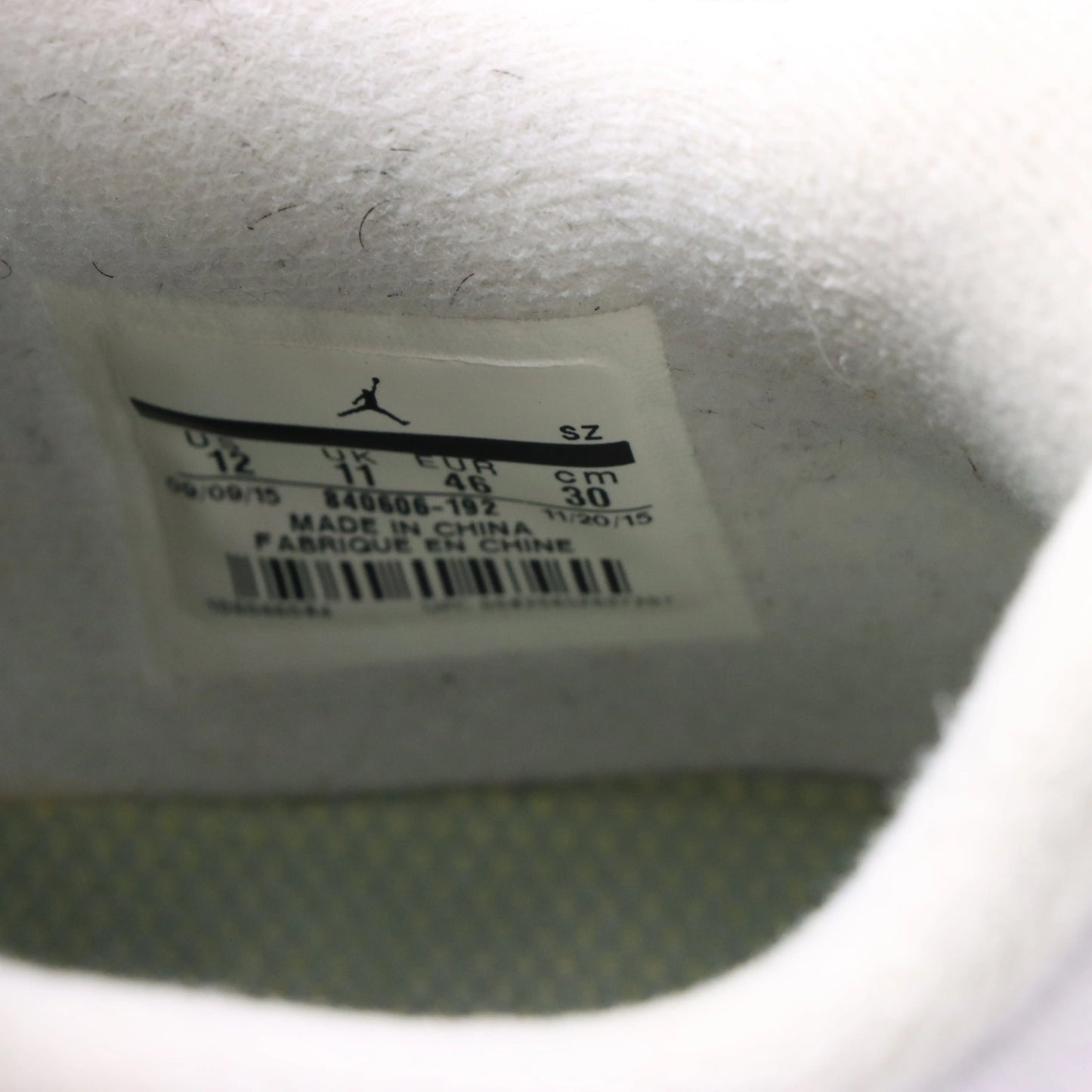 NIKE Air Jordan 4 Retro 'Golf White Cement' Sneaker (12) - Vintage Sole Melbourne