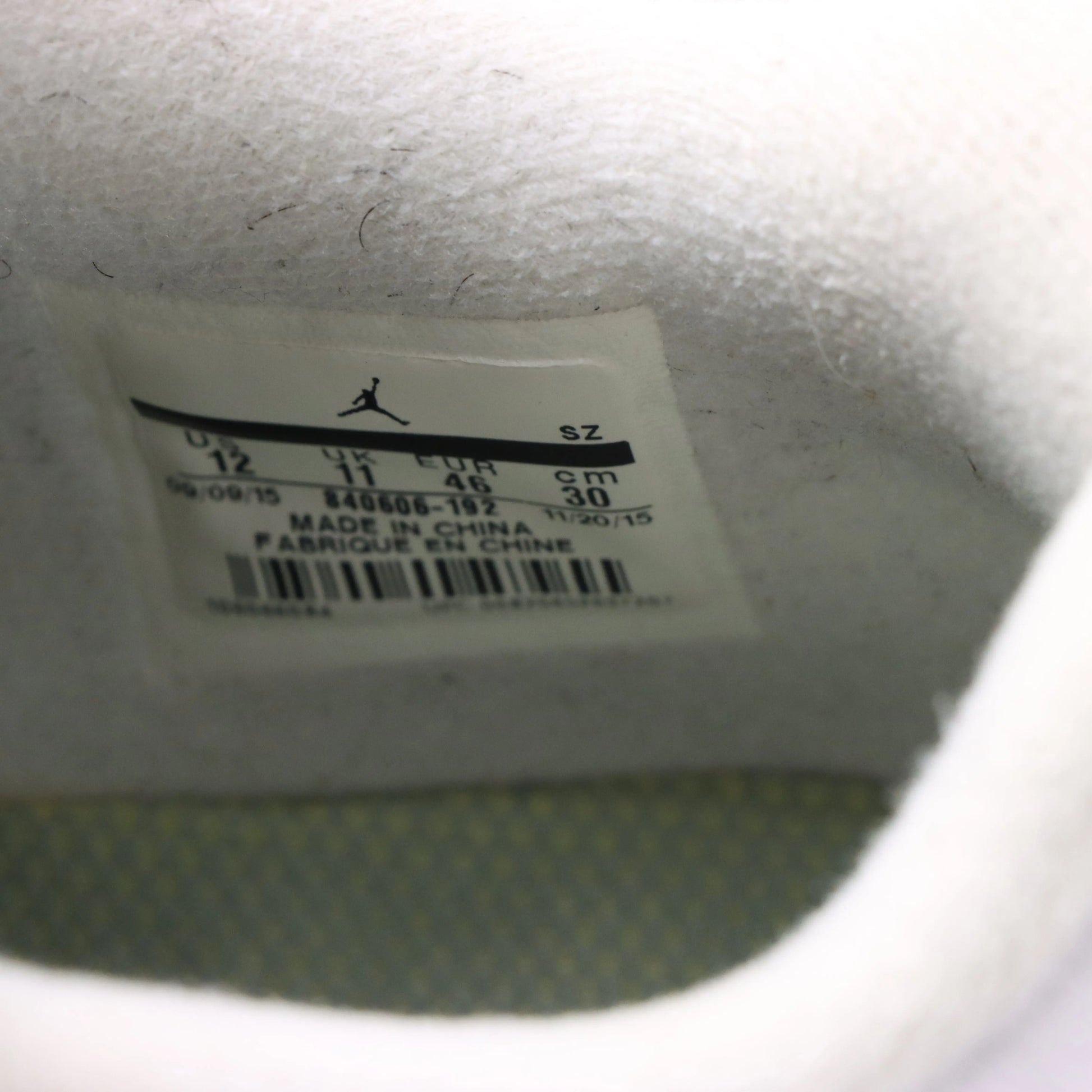 NIKE Air Jordan 4 Retro 'Golf White Cement' Sneaker (12) - Vintage Sole Melbourne