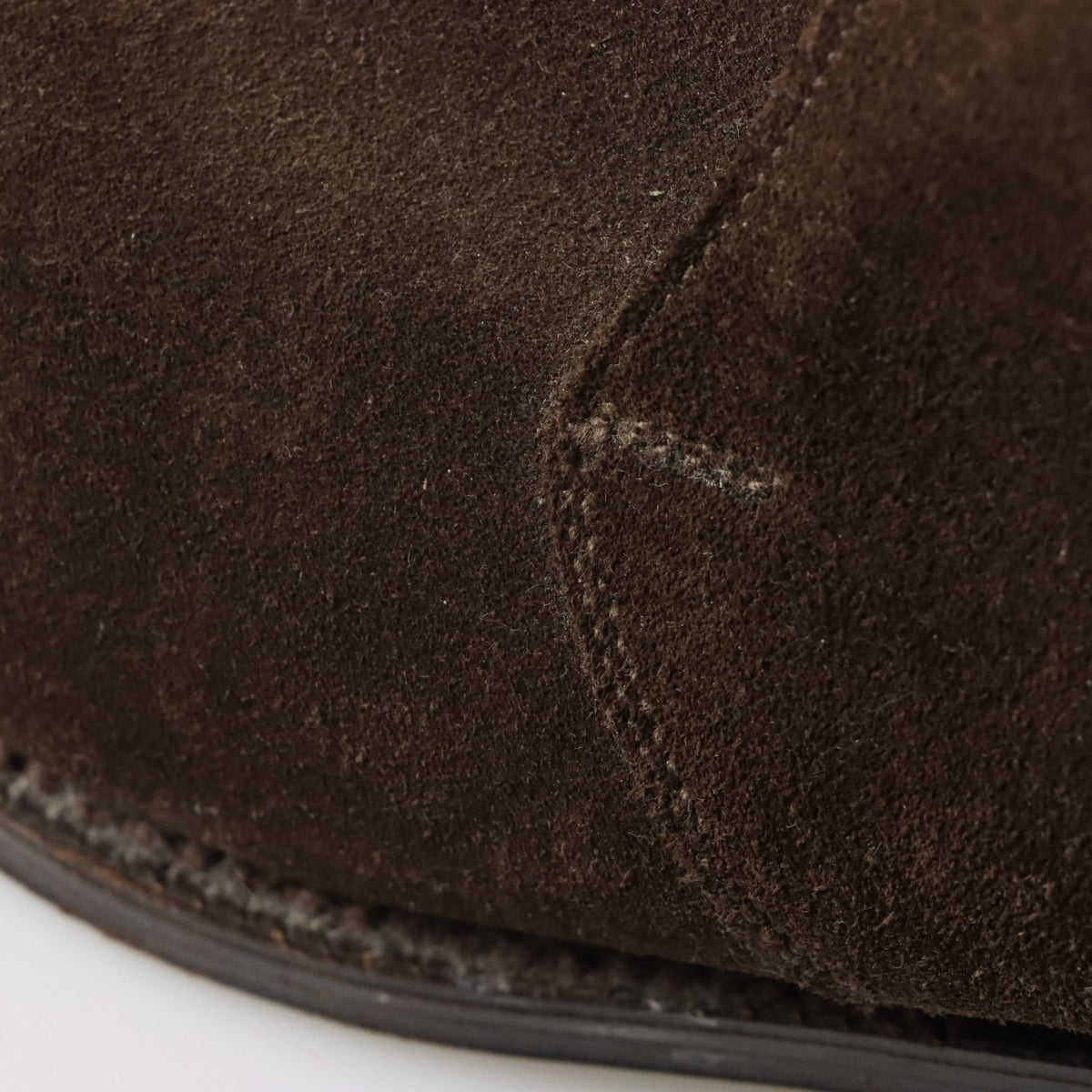 Vintage POLO RALPH LAUREN 'Asher' Chukka Lace Up Bench Made In England Suede Brown Dress Shoes (9D)