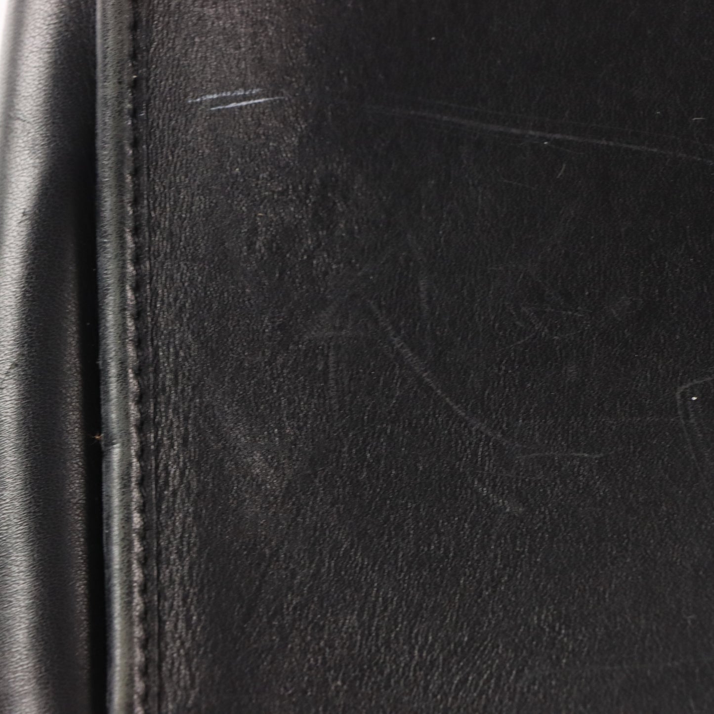 REPLICA Coach Korea Made Black Leather Satchel Bag