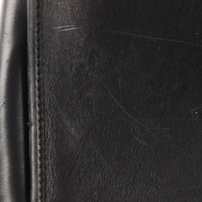 REPLICA Coach Korea Made Black Leather Satchel Bag