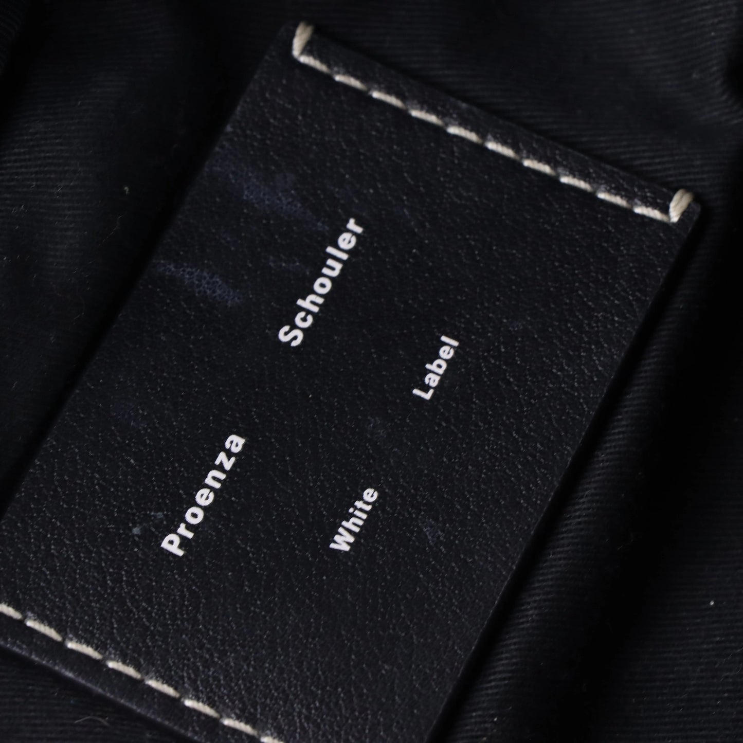 PROENZA SCHOULDER 'White Label' Black Leather Crossbody Bag *Aubany Vintage Sole Melbourne