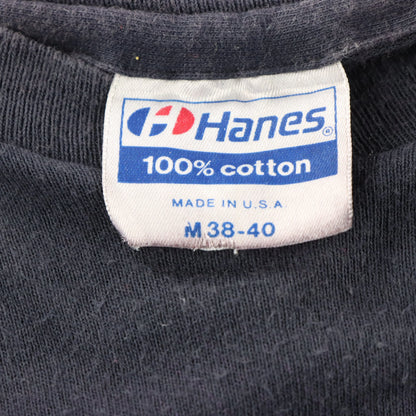 Vintage 1986 JIMI HENDRIX Single Stitch USA Made Faded Black Tee (S-M)