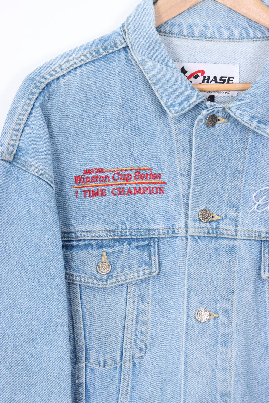 NASCAR Dale Earnhardt #3 Embroidered Denim Jacket (XXL)