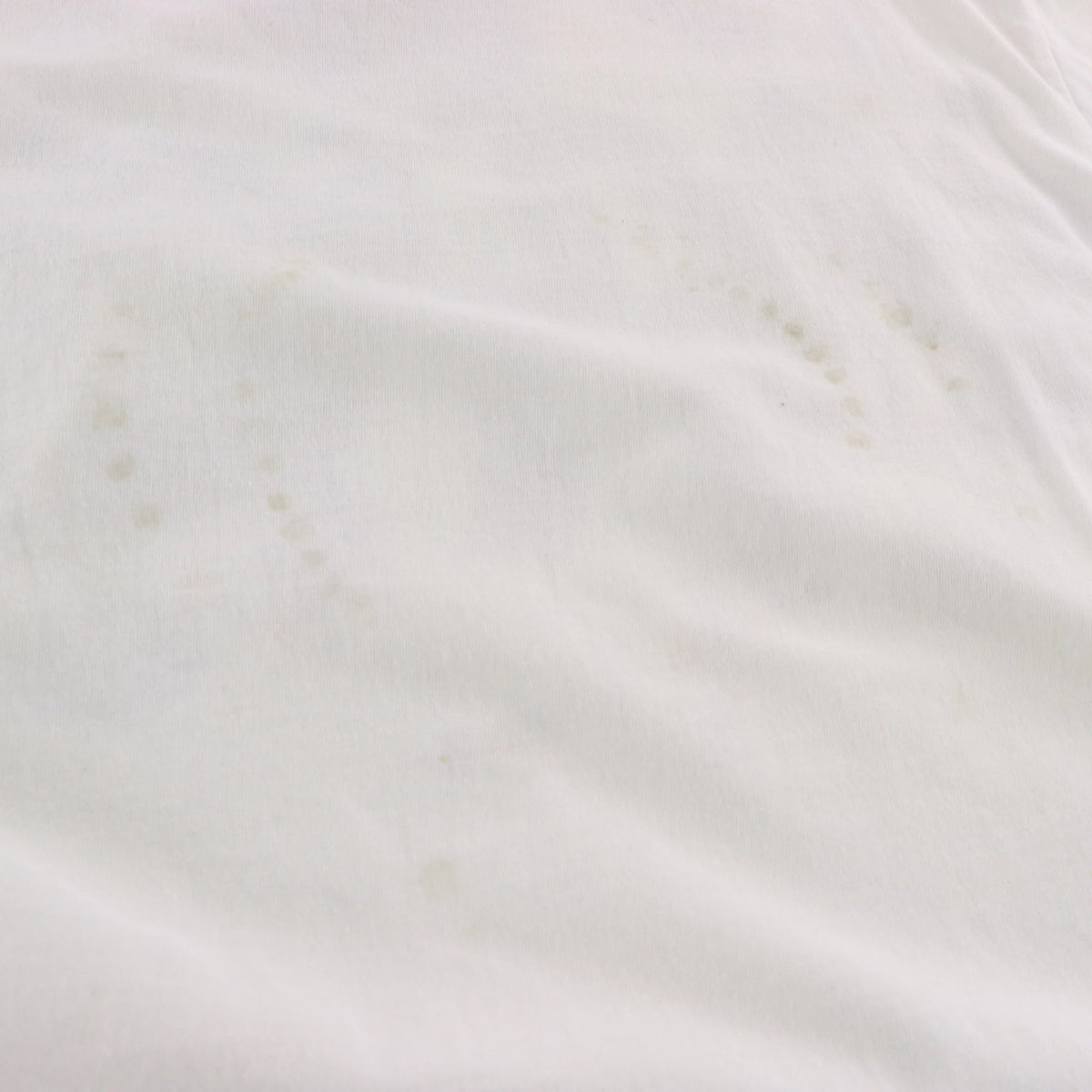 ENYCE Gold Foil Detail Spell Out Logo Studded White T-Shirt (XL)