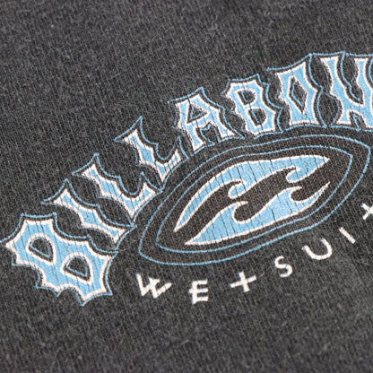 BILLABONG Wetsuits Logo Black Single Stitch Vintage Surfer Tee (XL)
