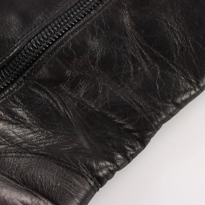 GUESS 90's Platform Square Toe Tall Spain Made Black Boots (7) *Aubany Vintage Sole Melbourne