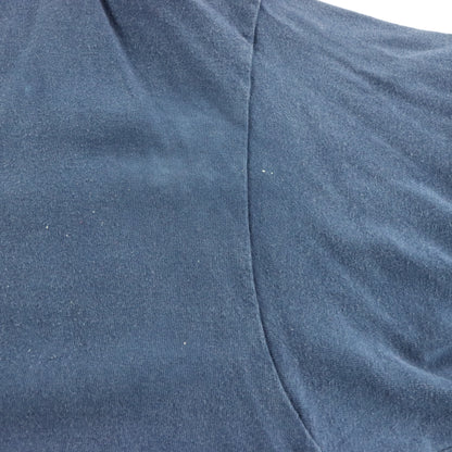 Vintage NIKE Embroidered Two-Tone Spell Out Logo & Centre Swoosh Blue T-Shirt USA Made (XL-XXL)