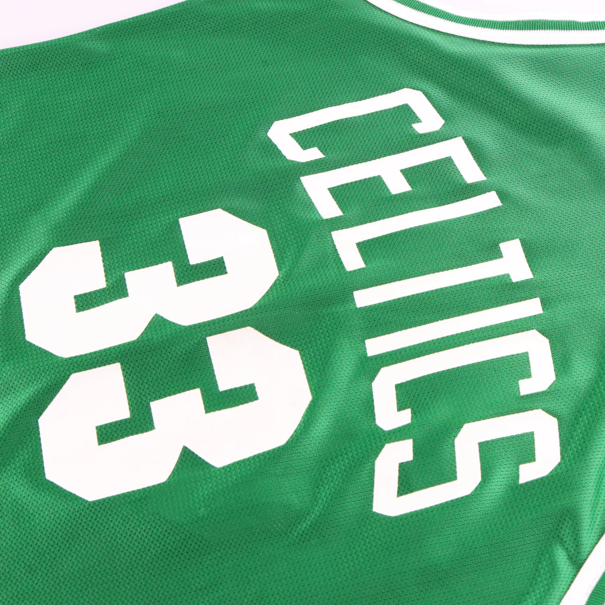 Vintage BOSTON CELTICS Larry Bird #33 CHAMPION NBA Basketball Singlet Jersey (XXL)