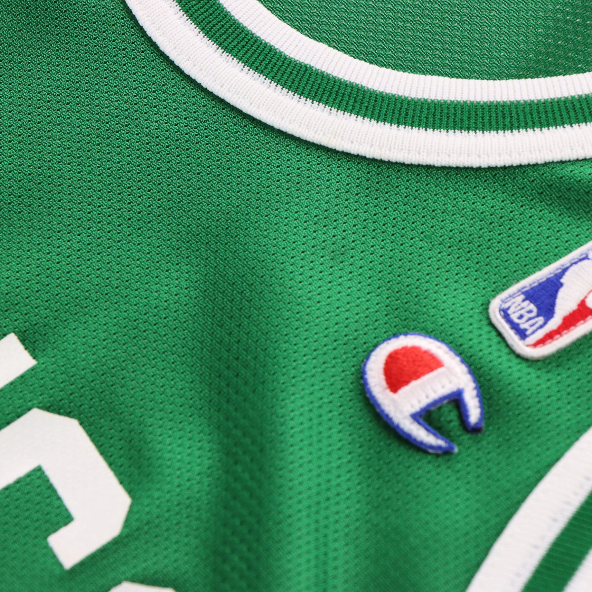 Vintage BOSTON CELTICS Larry Bird #33 CHAMPION NBA Basketball Singlet Jersey (XXL)