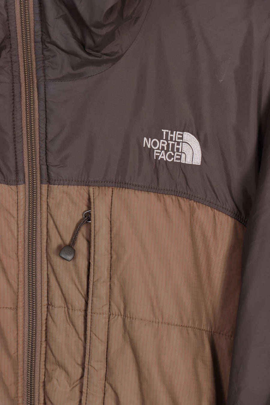 THE NORTH FACE Summit Series Brown Puffer Hooded Jacket (XL)