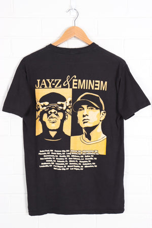 Eminem & Jay-Z 'Home and Home' Tour Front Back T-Shirt (M)