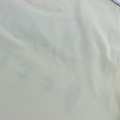COOGI Heritage Light Yellow & Navy Embroidered Logo Patch T-Shirt (L) Vintage Sole Melbourne