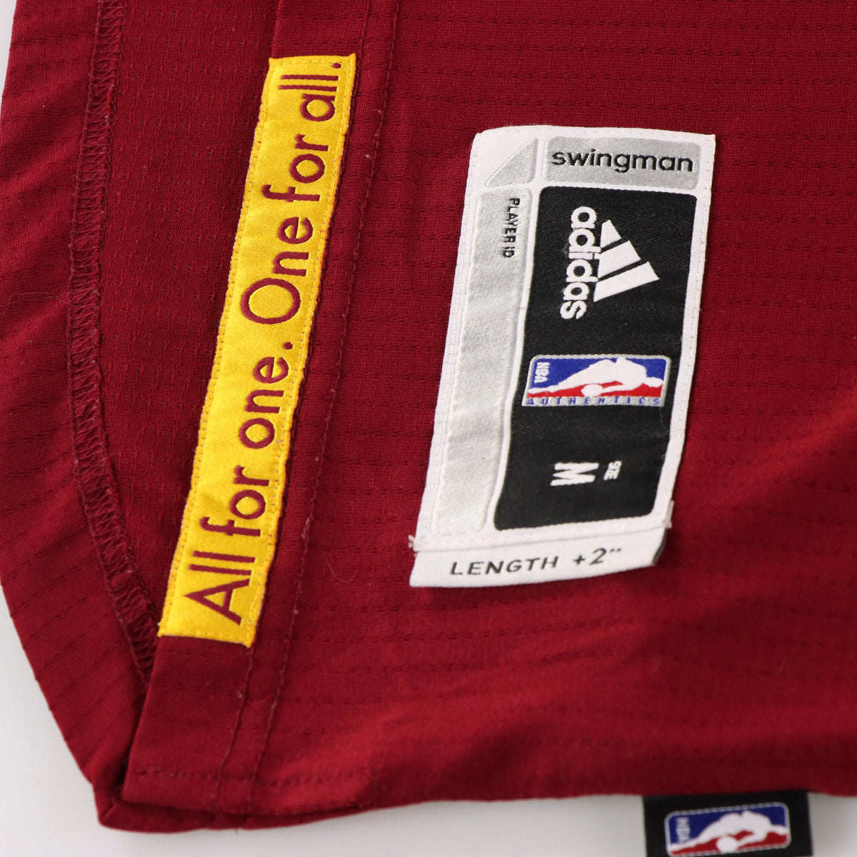 Vintage ADIDAS Cleveland Cavaliers LeBron James 'One For All' Jersey Singlet (L-XL)