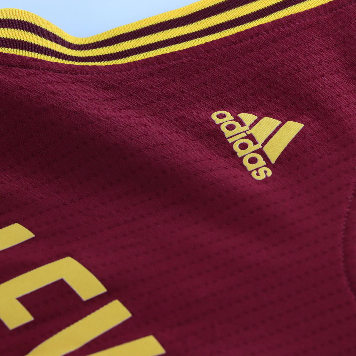 Vintage ADIDAS Cleveland Cavaliers LeBron James 'One For All' Jersey Singlet (L-XL)