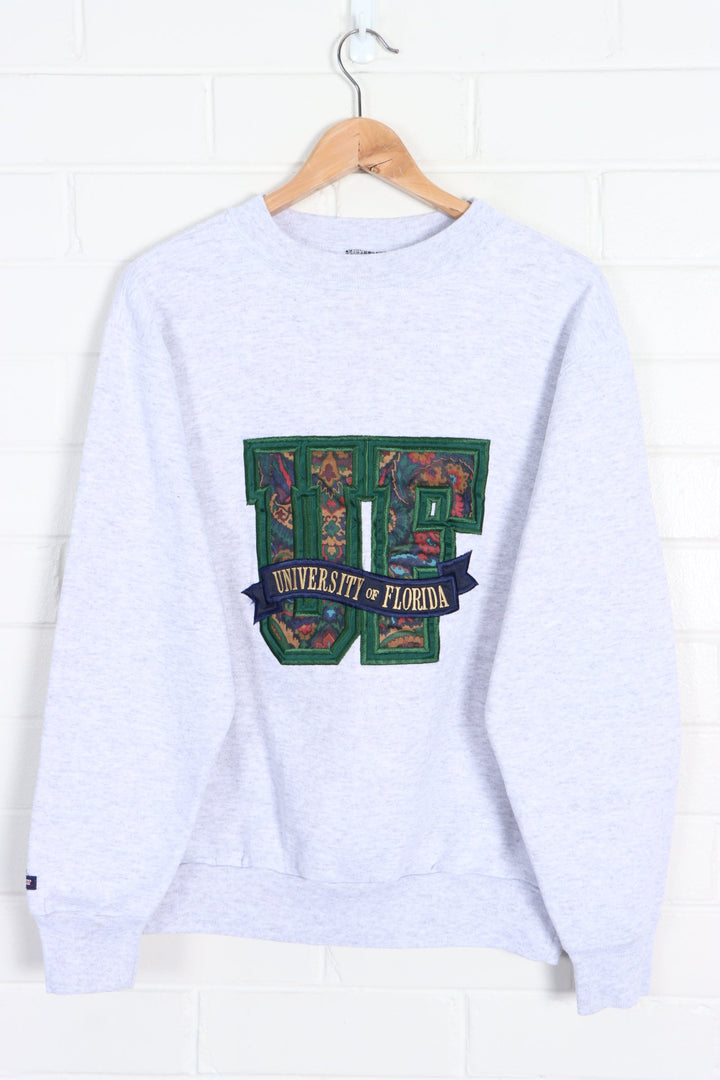 University of Florida Embroidered Paisley JANSPORT Sweatshirt USA Made (S-M)