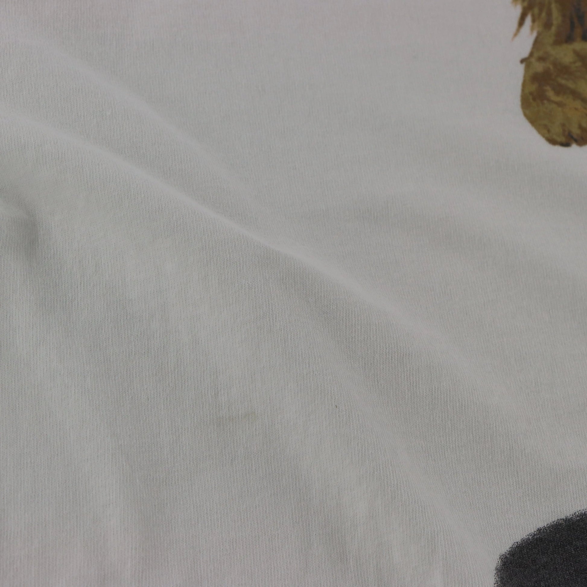 WARNER BROS Wizard Of Oz Cowardly Lion "Got A Lot Of Nerve" Single Stitch White T-Shirt USA Made (XL-XXL) Vintage Sole Melbourne