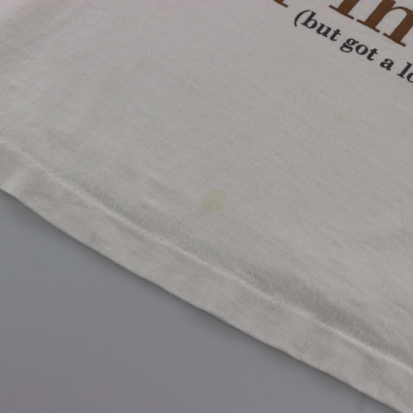 WARNER BROS Wizard Of Oz Cowardly Lion "Got A Lot Of Nerve" Single Stitch White T-Shirt USA Made (XL-XXL) Vintage Sole Melbourne