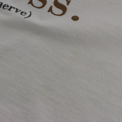 WARNER BROS Wizard Of Oz Cowardly Lion "Got A Lot Of Nerve" Single Stitch White T-Shirt USA Made (XL-XXL) Vintage Sole Melbourne