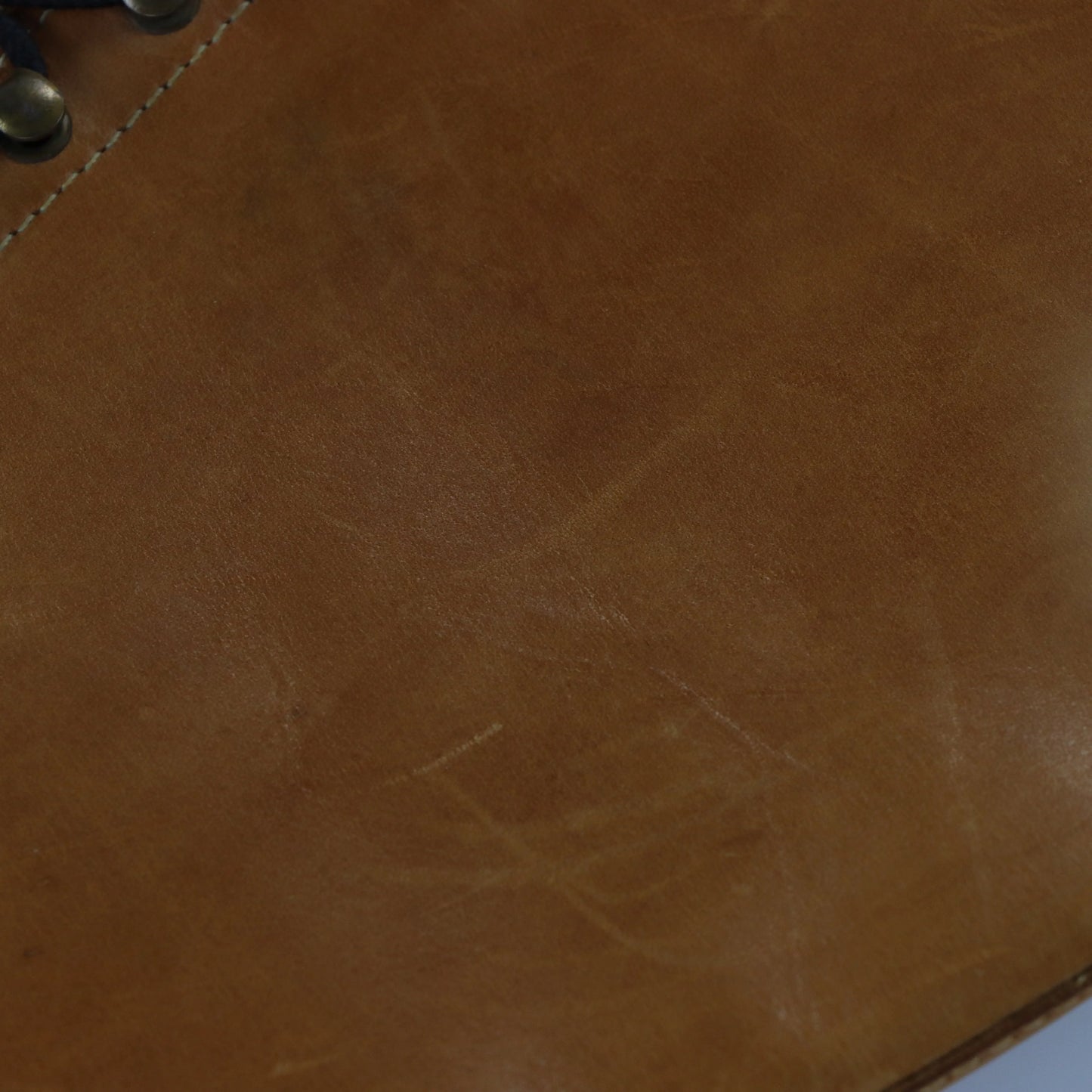 Vintage BORT CARLETON Lace-Up USA Made Tan Riding Boots (7.5) *Aubany - Vintage Sole Melbourne