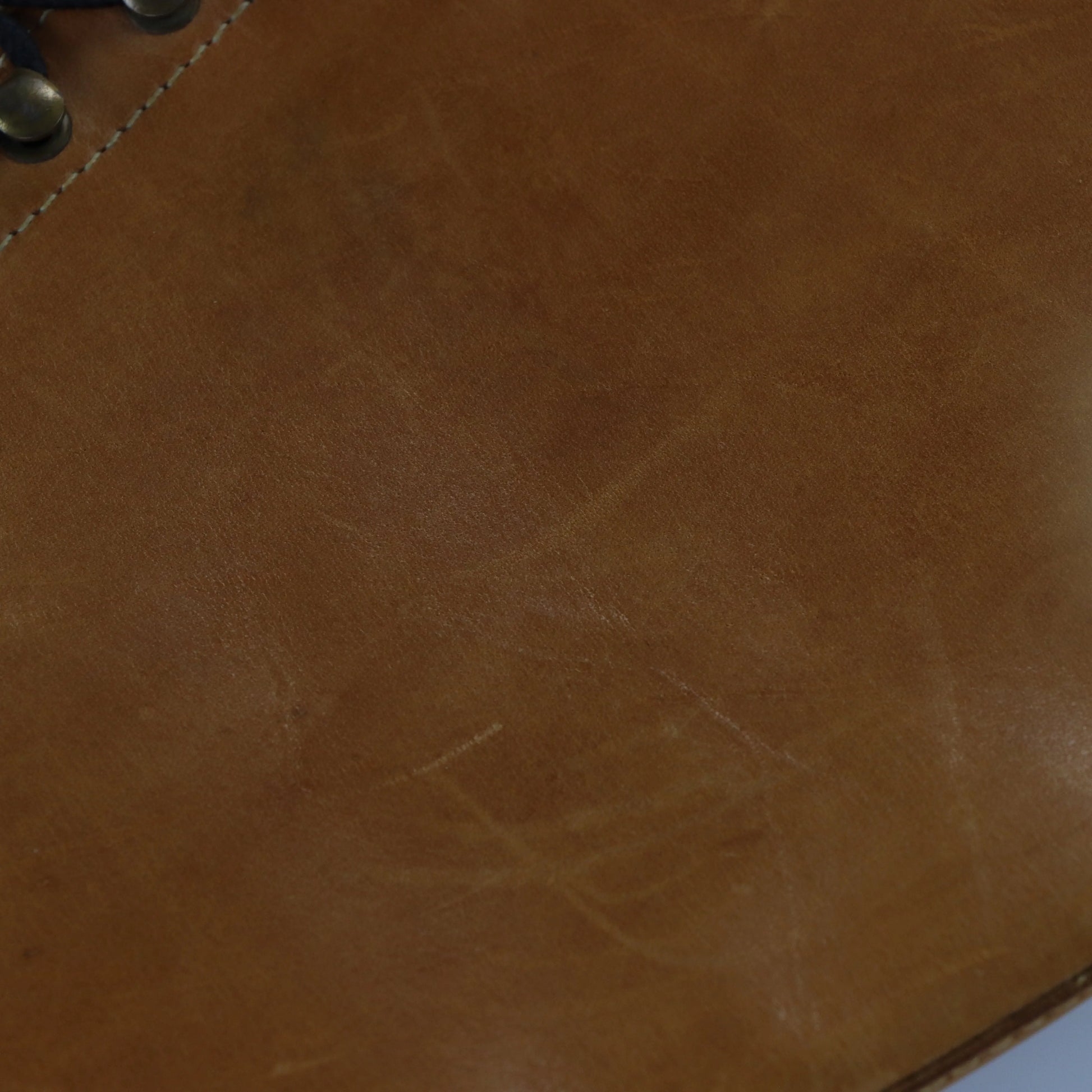 Vintage BORT CARLETON Lace-Up USA Made Tan Riding Boots (7.5) *Aubany - Vintage Sole Melbourne