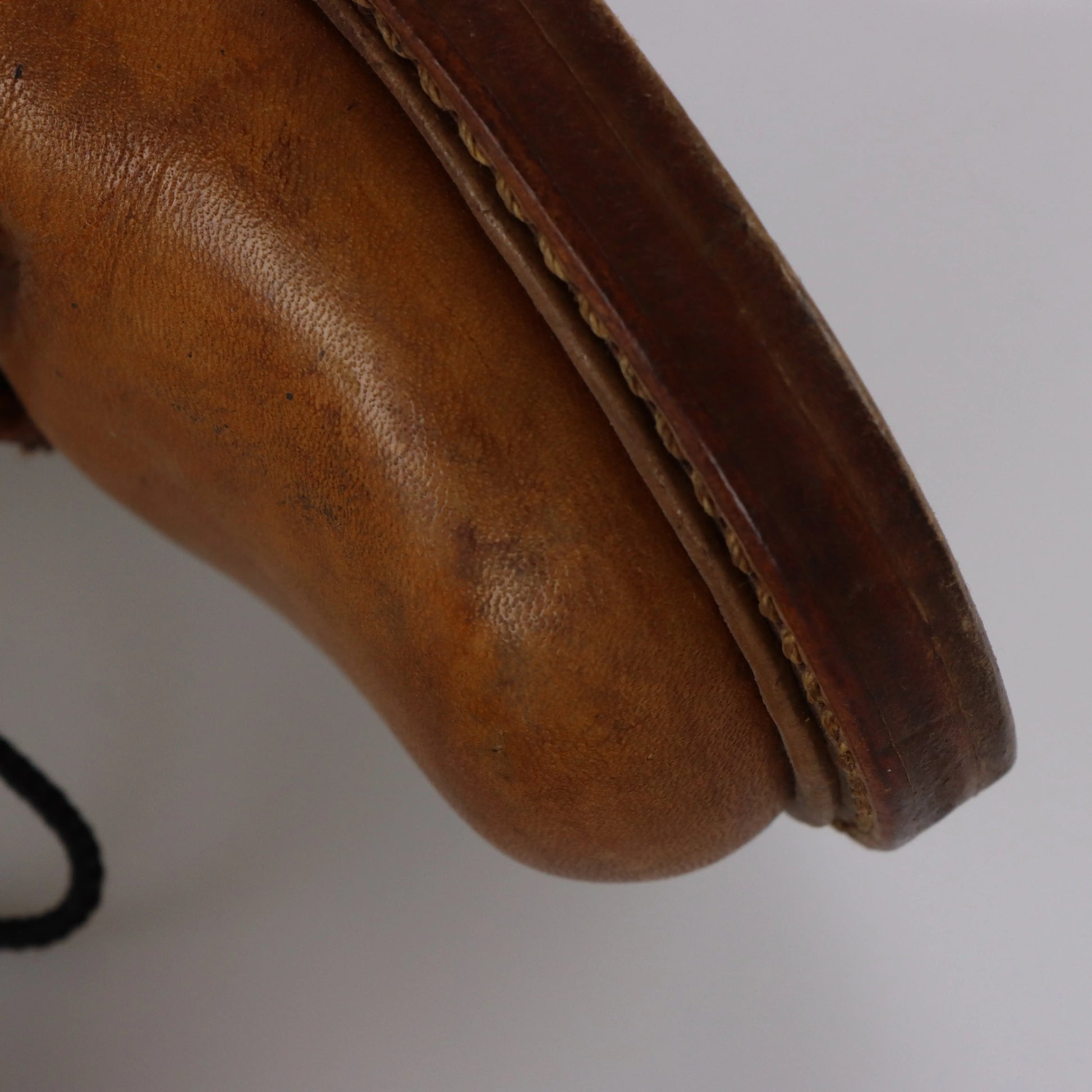Vintage BORT CARLETON Lace-Up USA Made Tan Riding Boots (7.5) *Aubany - Vintage Sole Melbourne