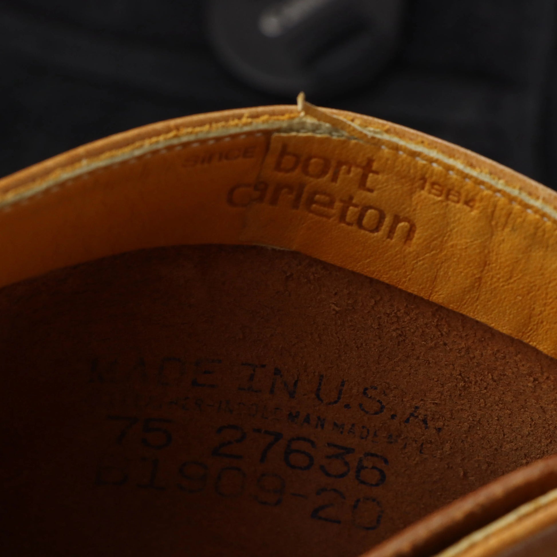 Vintage BORT CARLETON Lace-Up USA Made Tan Riding Boots (7.5) *Aubany - Vintage Sole Melbourne