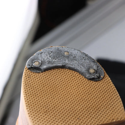 Vintage BORT CARLETON Lace-Up USA Made Tan Riding Boots (7.5) *Aubany - Vintage Sole Melbourne